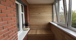 Отделка, остекление, утепление балконов в Орске от 210 руб. м/2.