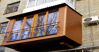 Внешняя отделка балкона Орск цена от 1049 руб. м/2.