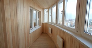 Отделка, остекление, утепление балконов в Орске от 210 руб. м/2.